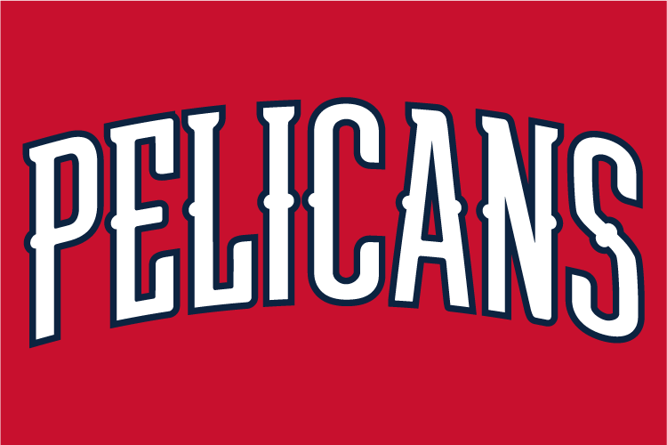 New Orleans Pelicans 2014-Pres Wordmark Logo iron on transfers for T-shirts